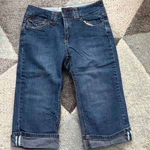 St. John's Bay Dark Blue Cropped Jeans